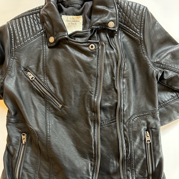 Abercrombie faux leather jacket - Picture 8 of 8